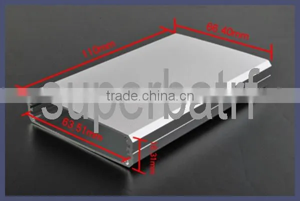 Aluminum Project Box Enclosure Case Electronic DIY1160-4.33"*2.60"*0.63"(L*W*H)