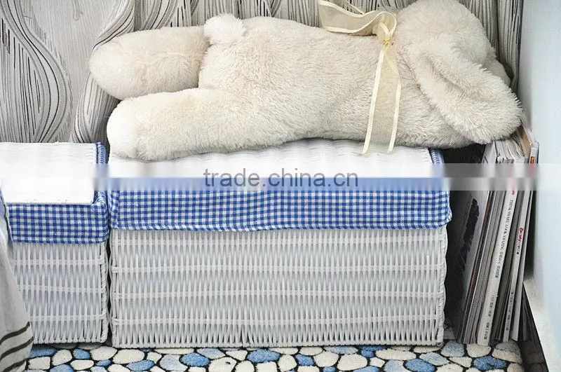 8 hand woven straw - pastoral style - - dirty clothes basket - Storage Basket - Storage Basket - - woven basket basket