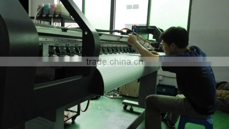 1.8m double print head inkjet printer sublimation printing machine