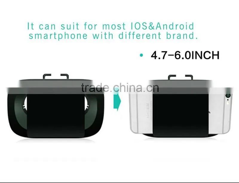 new product custom design vr with remote google carboard 3D virtual reality glasses