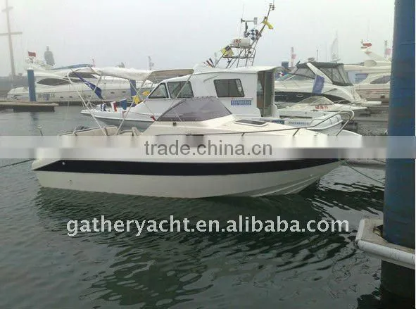 Hot sale 20.5ft fiberglass Cabin Boat
