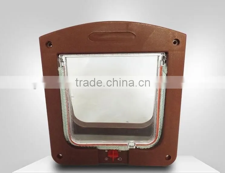 Beautiful Small Easy Operation ABS Pet Flap Pet Door Pet Flap With Small Switch H0242