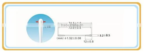 Foam Head Dust Removal Cleanroom Swabs