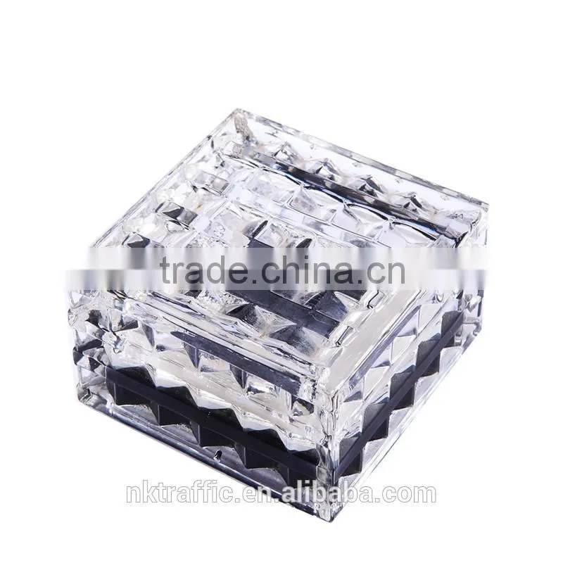 Colorful Crystal glass underground light solar brick light