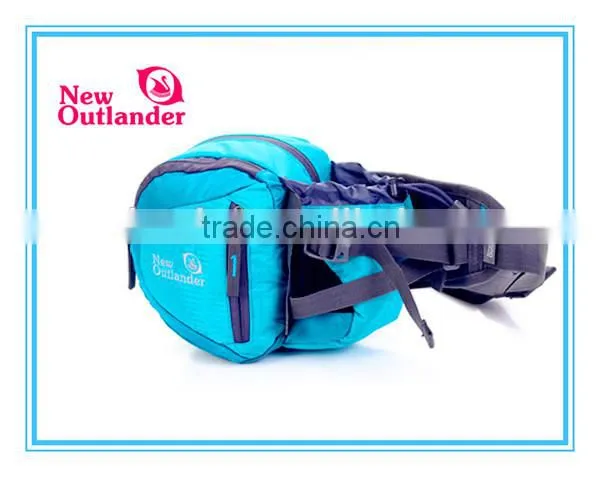 2015 wholesale fanny pack with water bottle holder for sport