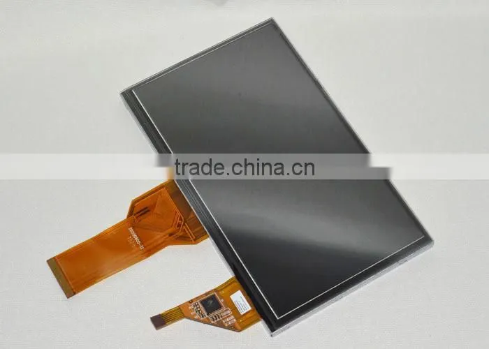 Sunlight readable capacitive touch 7 inch lcd car touch screen