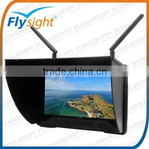 H1468 Flysight RC801 Wireless 5.8GHz Diversity Receiver 7 Inch FPV Monitor for Quadcopter Kits