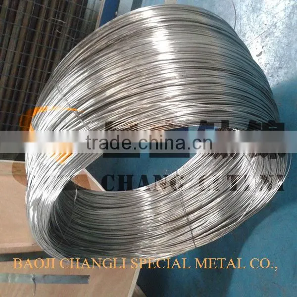 baoji coiled astm b880 nickel wire