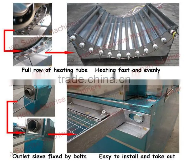gas peanut roaster, electric peanut roaster machine, peanut roasting machine