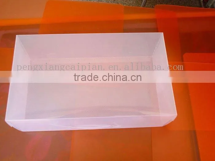 shoes plastic folding box