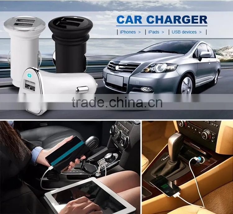 Hight quality ABS shell in-car charger