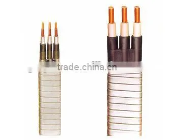 ESP cable in the oilfield Flat or Round
