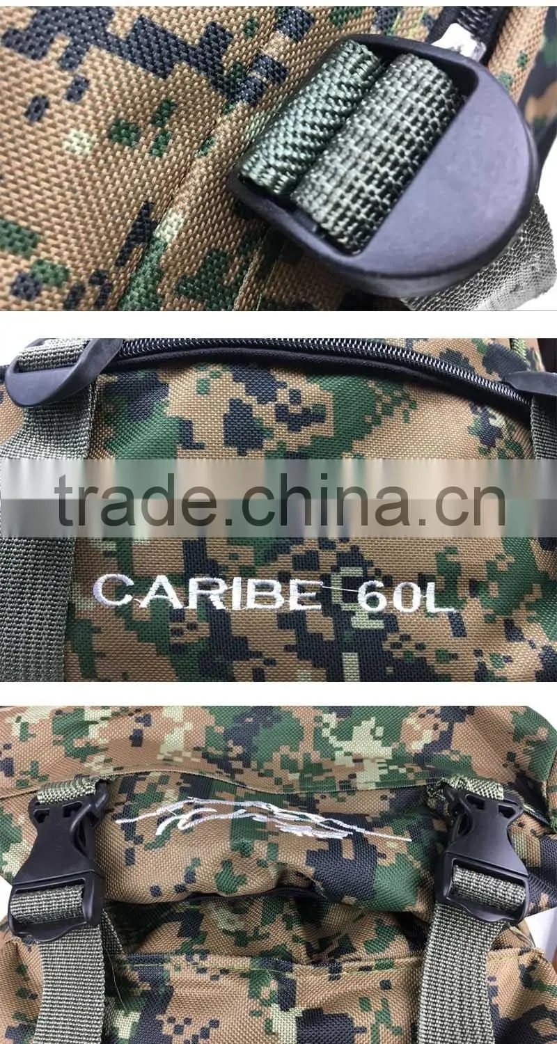 Wholesale Canvas custom hiking backpack mountaineering bag,mountain climbing bag