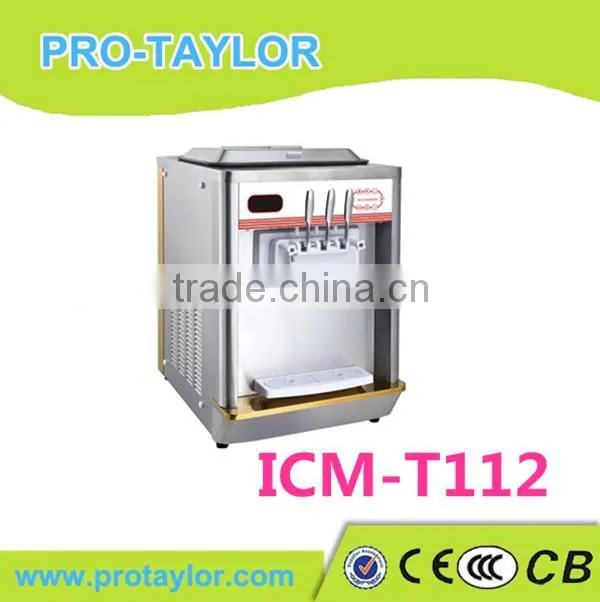 2014 2+1 mixed flavors frozen yogurt blending machine (ICM-T112)