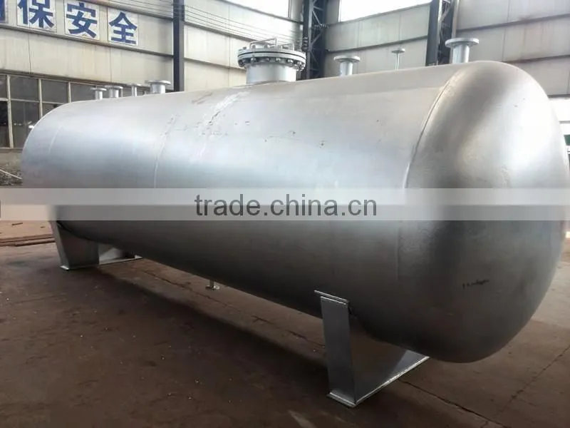 High Quality and High Pressure Horizontal Gas Tank Price