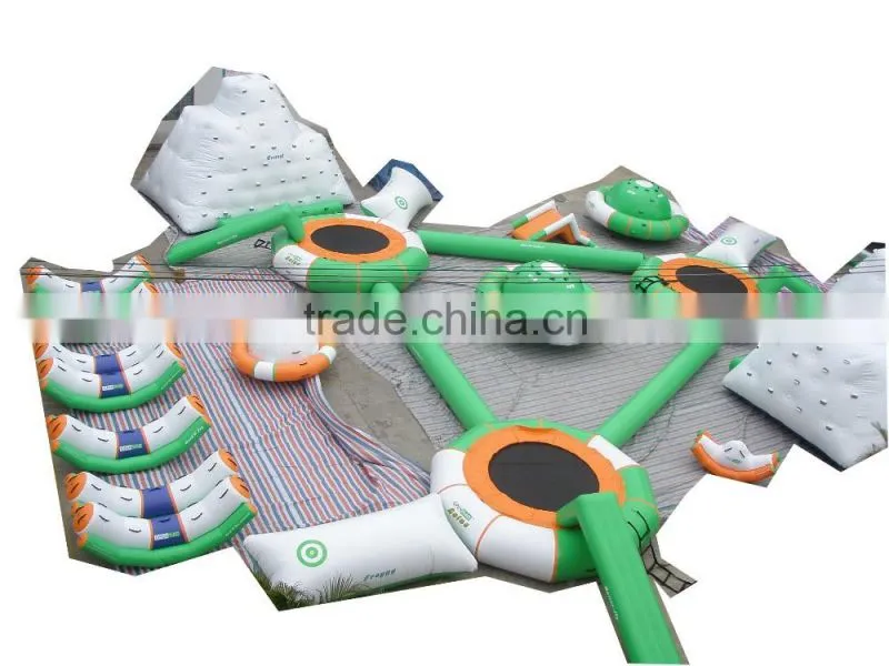 Super quality customized inflatable amusement water park