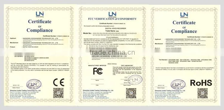 8GB professional miniature voice recorder HD voice Noise Reduction