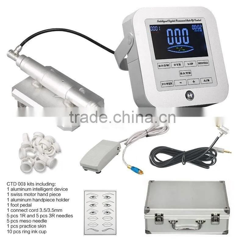 Professional ADShi Tattoo Tool Case Aluminum Case for Permanent Makeup
