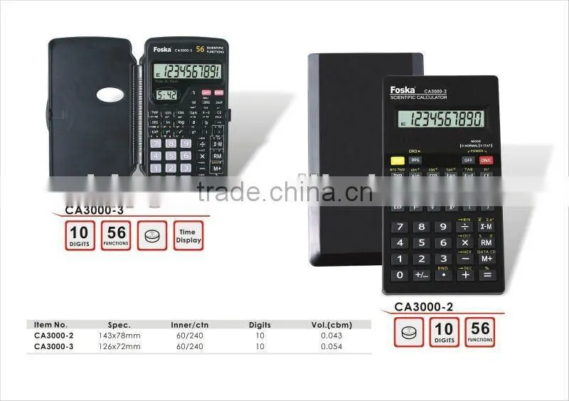 12 Digit Solar Power Office Calculator