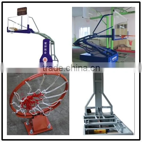 Electro-hydraulic Basketball Stand Indoor Basketball Competition stand