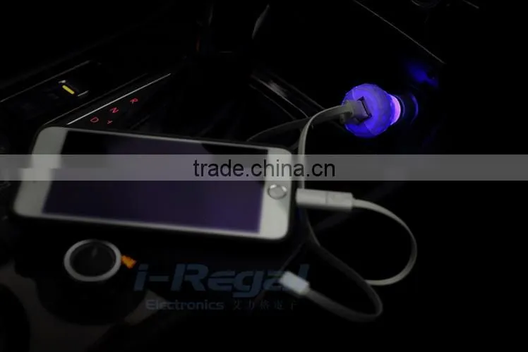China Wholesale 5V 2.1A Best Portable Dual USB Car Charger