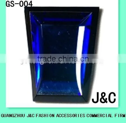 shoes faceted decorative Glass stone
