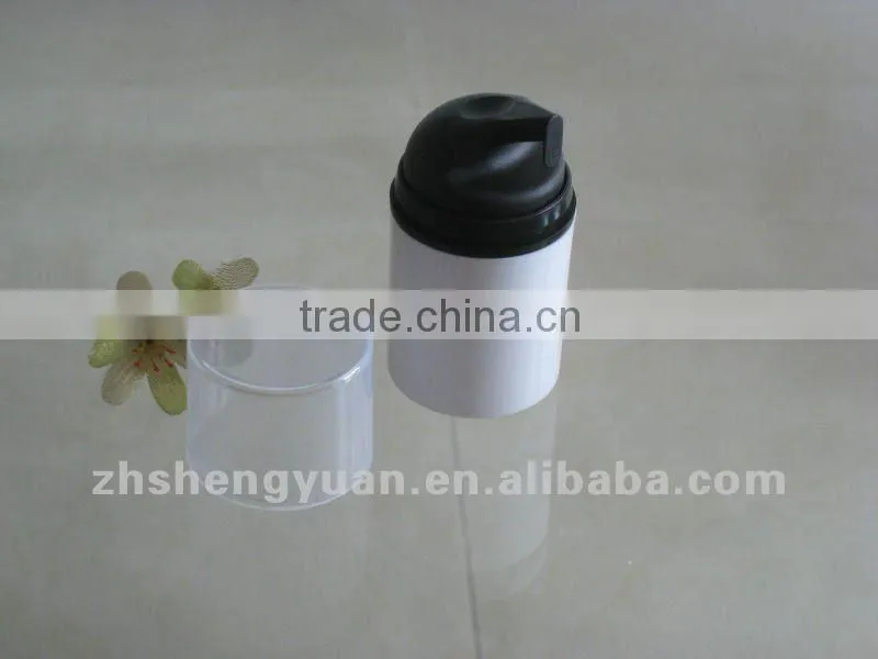 50ml airless plastic cosmetic bottle with sprayer