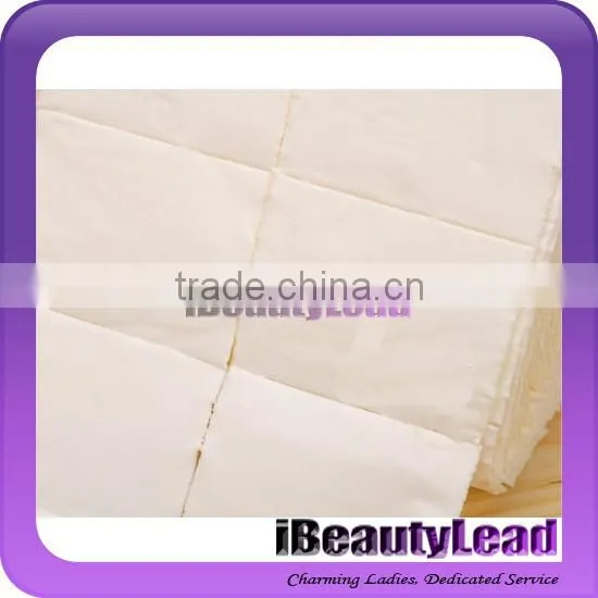 cotton fiber lint free nail wipes with 500pcs per roll