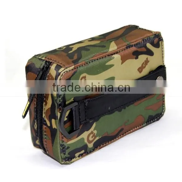 Hot sale Fashion camouflage tool nylon bag zipper carrying bag