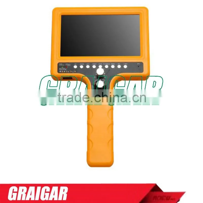 Waterproof plumbing sewer pipe inspection camera Systems water well air duct push rod inspection camera