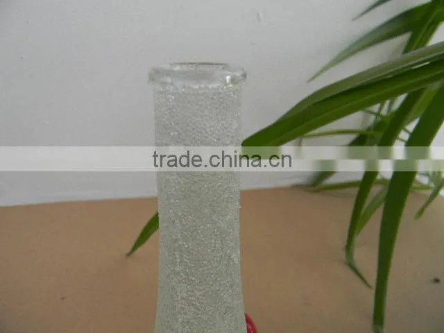 hot sales bulk fancy glass bottle for diffuser with beads for home decoration