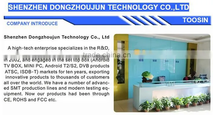 2016 hot sale factory price Amlogic s805+DVB T2 quad core android4.4 set top box smart combo android tv box Hybrid OTT