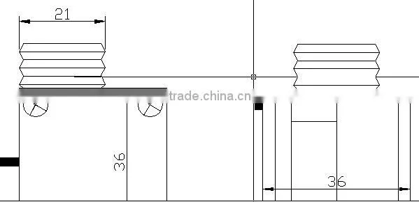pp stable magnetic water flow sensor