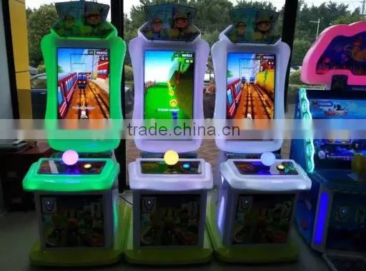 coin operated kids ticket redemption game machine parkour gift arcade game machine for sale amusement ride