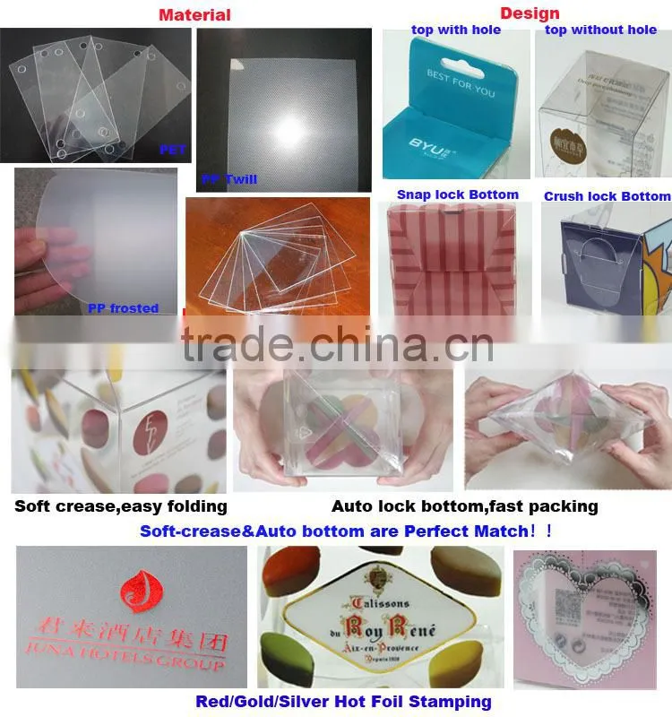 Hot Sale Frosted PP boxes Package for cosmetic cotton,custom made