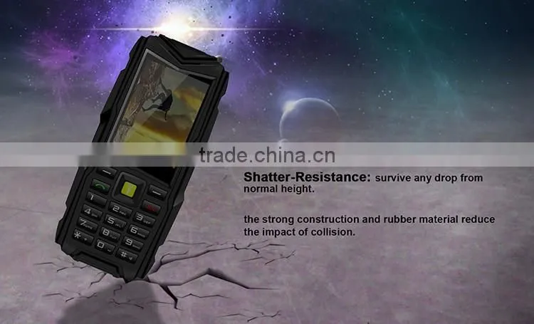 VKWORLD STONE V3 5200mAh Spreadtrum 6531CA 2.4 Inch Screen IP67 Waterproof Dustproof Dropproof Mobile Phone