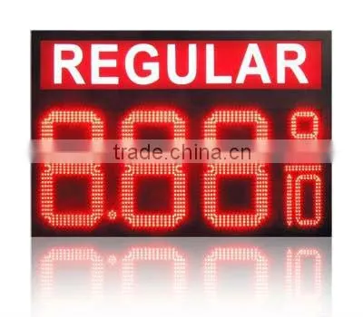 Sinoela outdoor waterproof wireless 5inch red indoor led clock display led time temperature sign time and temperature led displa