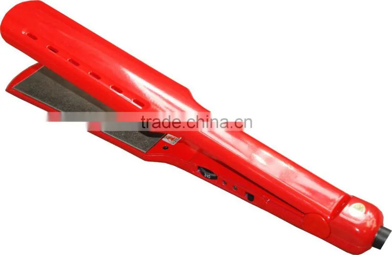 Professional Ceramic Flat Iron Hair Straightener and Curler