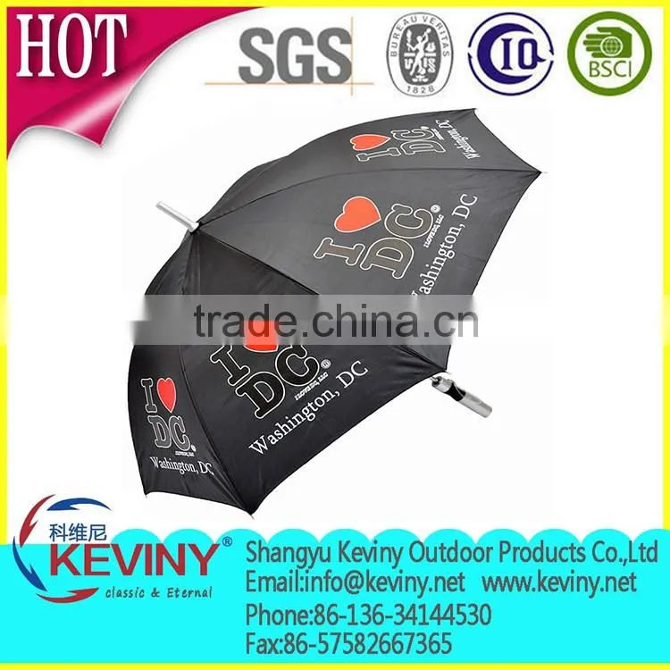 bumbershoot printing umbrella straight auto open cheap umbrella