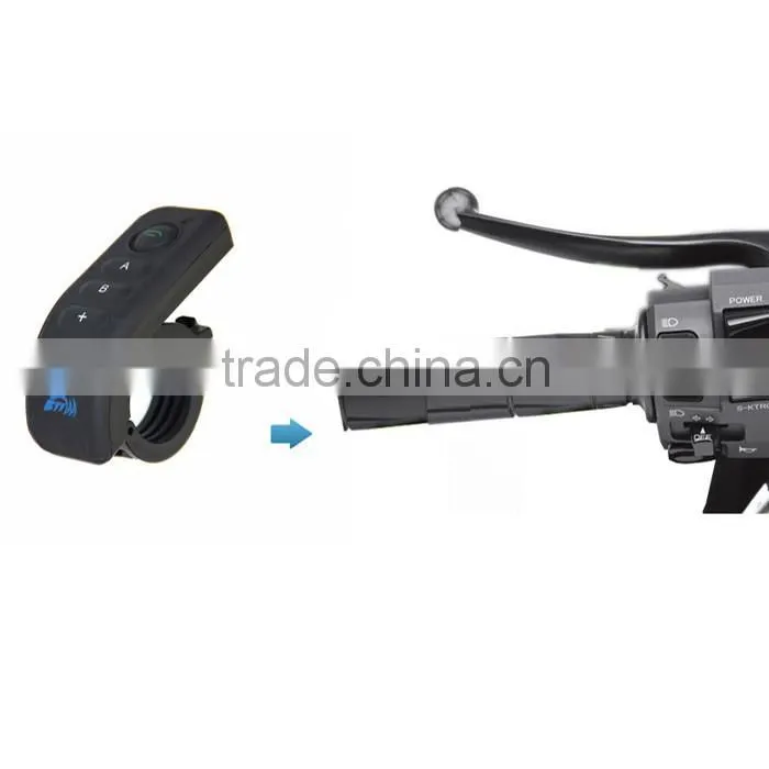 V8 BT Interphone with Remote Controller FM NFC 5 Riders Bluetooth Motorcycle Intercom 1200M Intercomunicador V8 motos