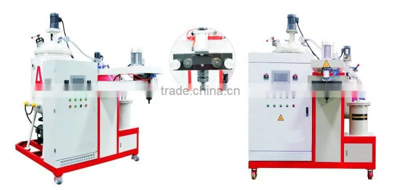 China high temperature polyurethane pu elastomer casting machine for roller