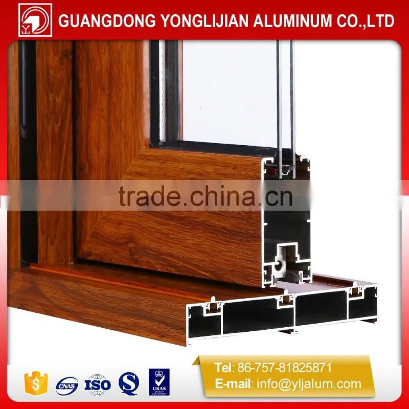 Modern aluminum window grill design