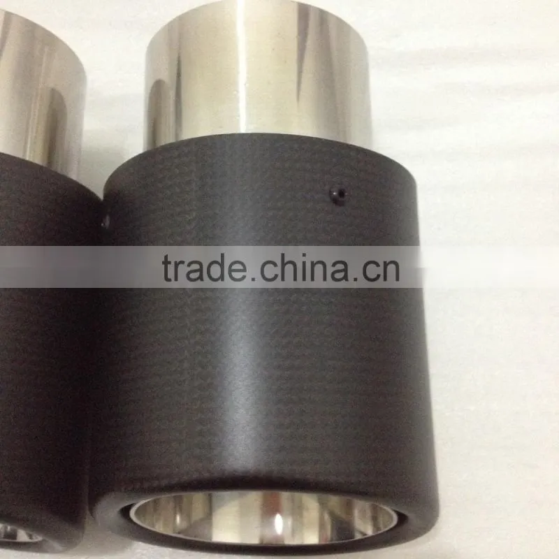 2015 New Carbon Fiber exhaust Tip With Factory Price Chinese Wholesale