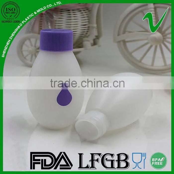 oval hot sale disposable plastic milk bottles with screw cap