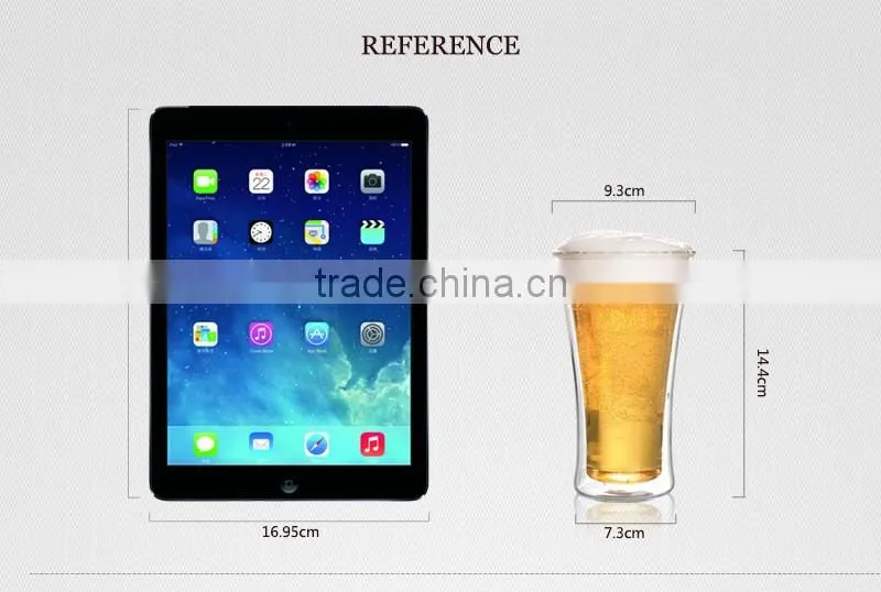 350ml china supplier hot sell borosil double wall wholesale starbucks mug