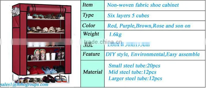 (FH-FC6010)Living Room Furniture Type and General Use Metal Shoe Rack Designs