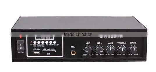 Pop sale professional 12v car woofer with amplifier