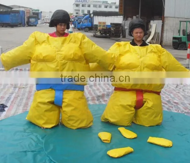 Hola foam padded sumo suits/kids sumo wrestling suit/sumo wrestling suits for sale