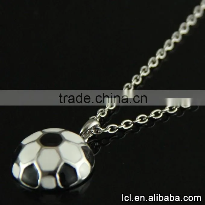 About sports german imitate silver pendent necklace, hot sale mens necklace chain