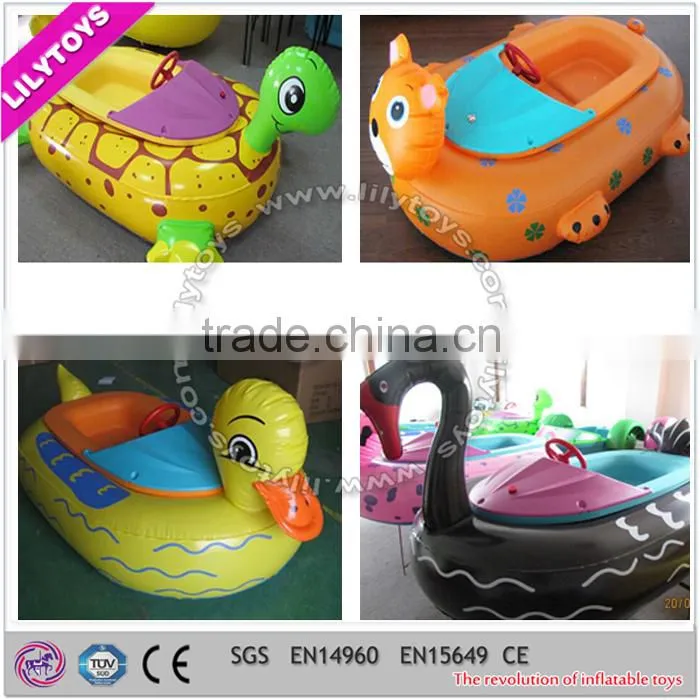 Various kinds of kids inflatable boat/cute type small boat/factory sale boat for park